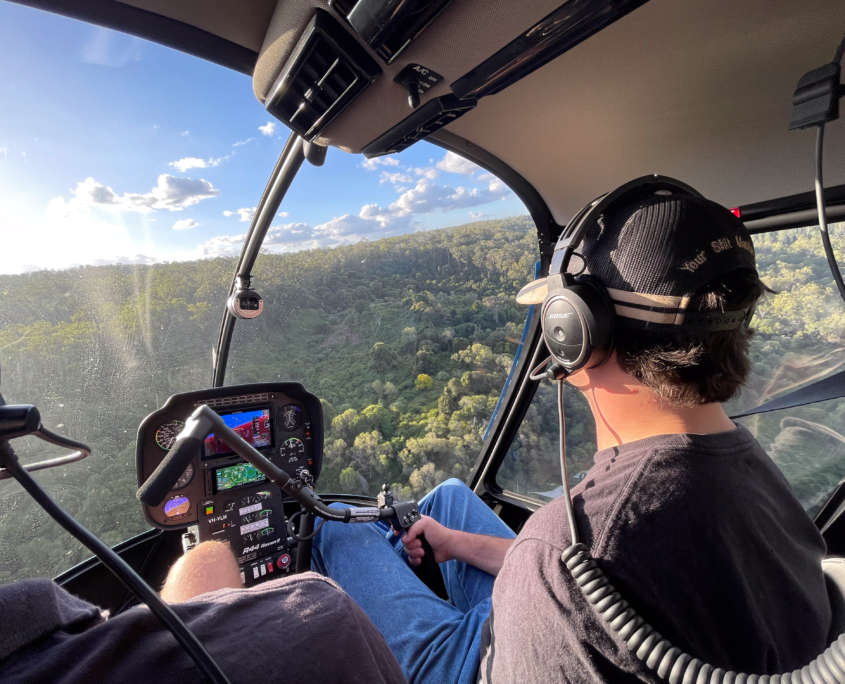 Individual Flying Helicopter for Commercial Pilot Licence